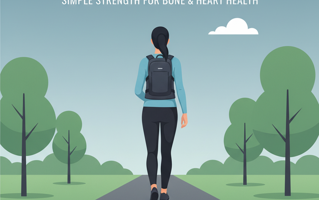 Weighted Walks: Simple Strength for Bone and Heart Health