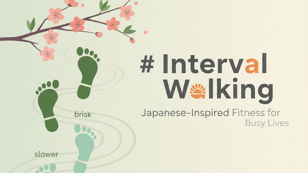 Interval Walking: Japanese-Inspired Fitness for Busy Lives