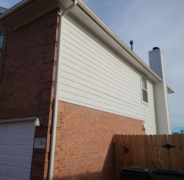 Siding project photo 4 of 5 — Chandler Creek, Round Rock, TX