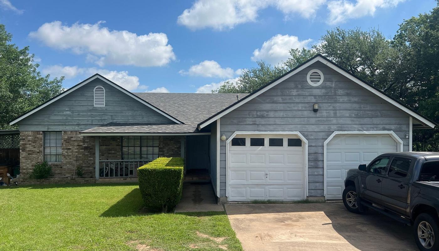Before: Siding in North Austin, Austin, TX
