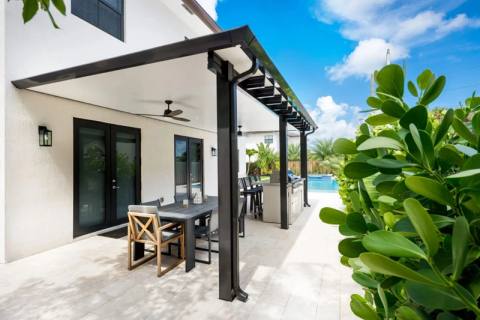 A house finished in Contempo