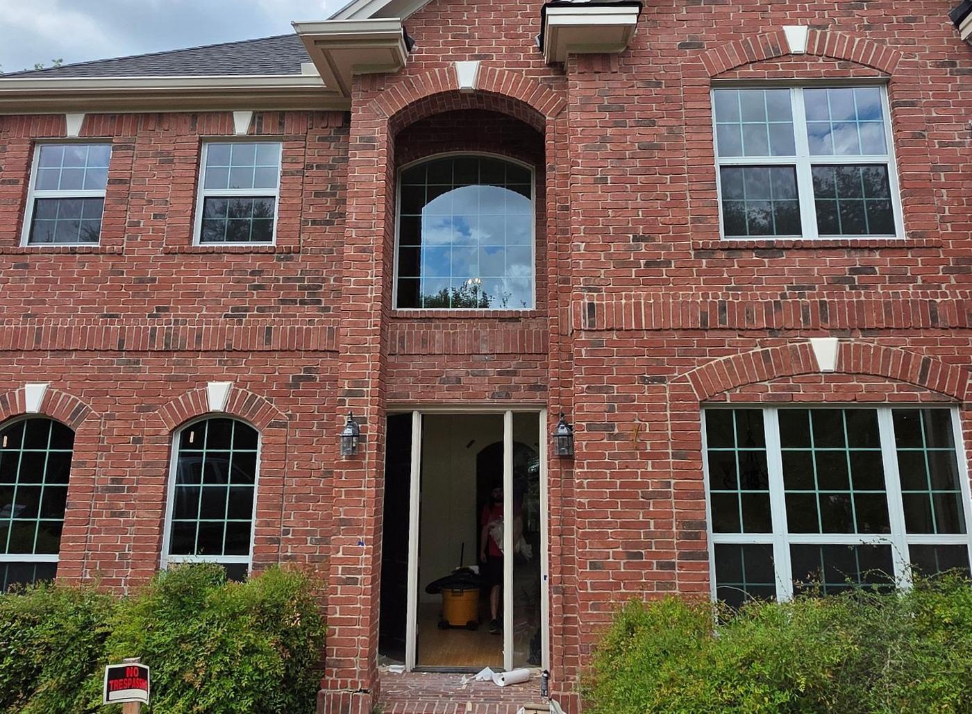 After: NT Windows completed in Sette Tierra, Austin