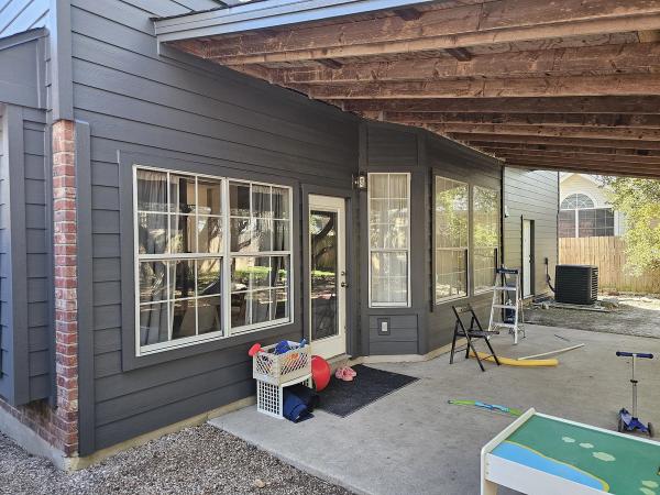 Siding project photo 3 of 4 — Maple Run, Austin, TX