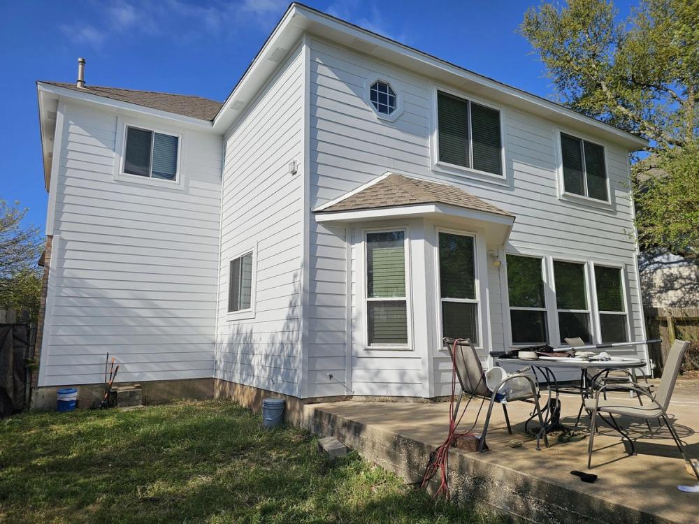 Siding project photo 1 of 4 — Cypress Bend, Cedar Park, TX