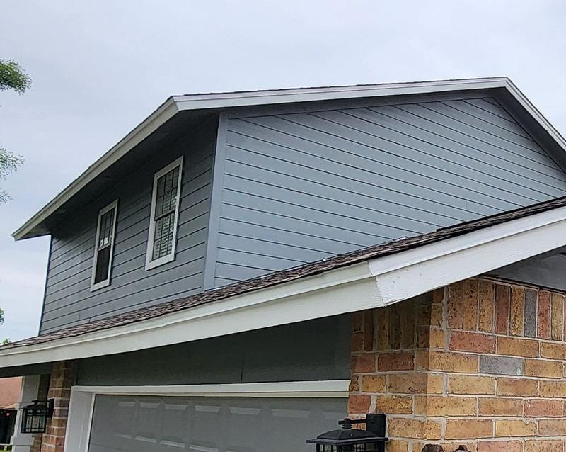 James Hardie HardiePlank Select Cedar Mill 8.25" detail — Brushy Creek, Round Rock (photo 4)