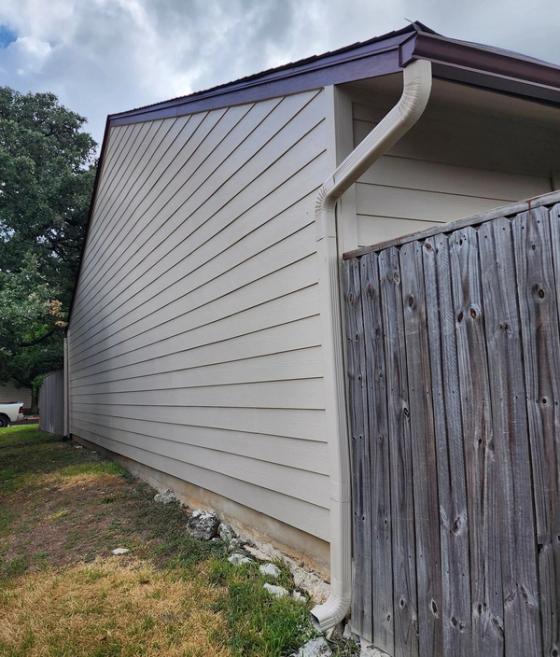 Siding project in Adirondack, Austin, TX
