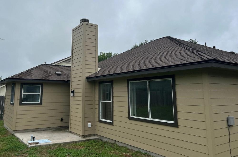 Siding project photo 1 of 8 — Ashford Park, Buda, TX