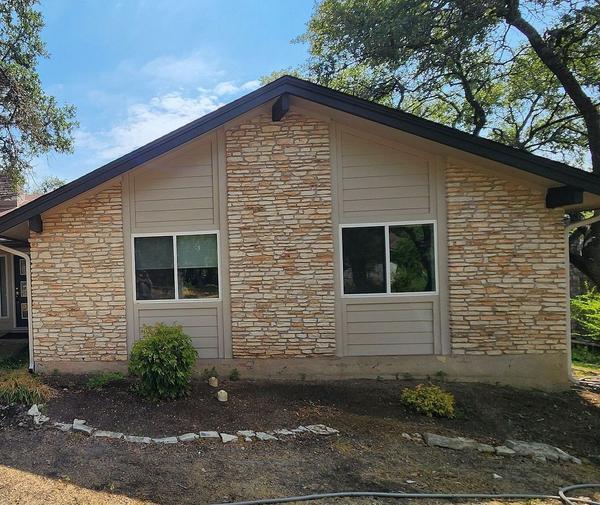 Siding project photo 2 of 5 — Scenic Brook, Austin, TX