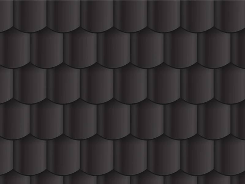 Metal Shingle Roof texture, close up