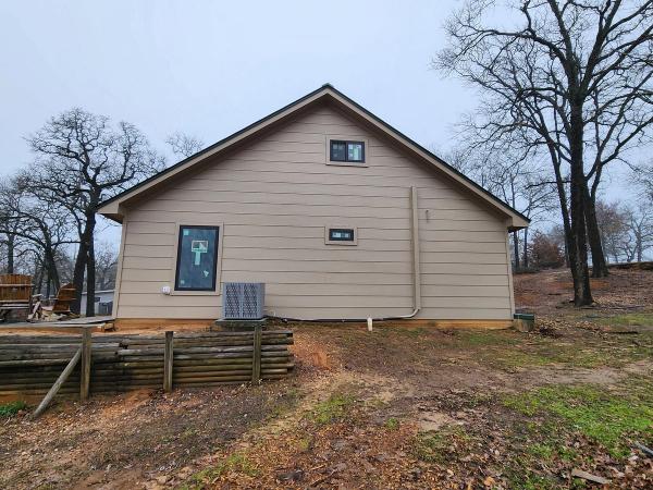 Siding project photo 2 of 3 — Lake Limestone, Jewett, TX
