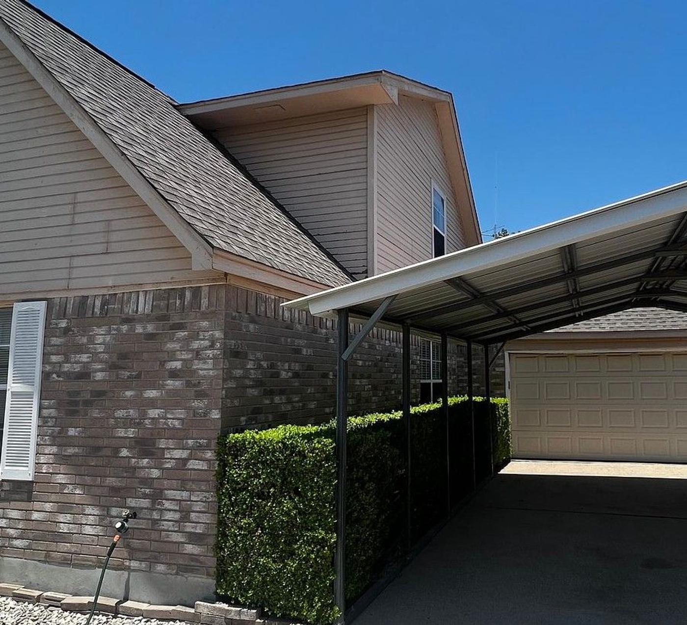 Before: Siding in Round Rock, TX
