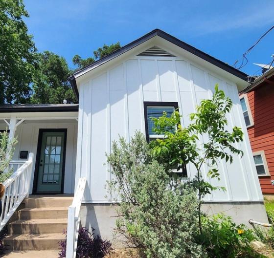 Siding project in East Austin, Austin, TX