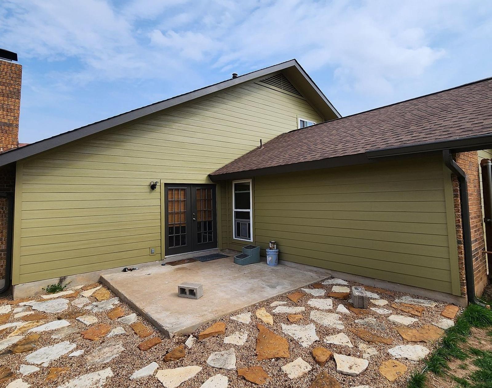 James Hardie Siding & Exterior Painting in Hillside, Round Rock — completed project by Austin Pro