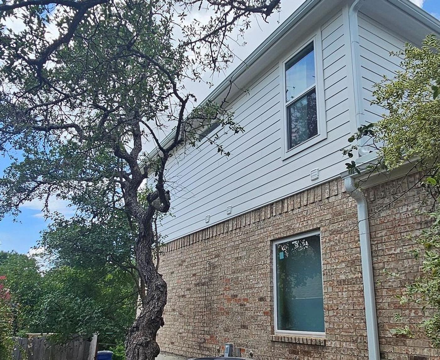 After: James Hardie siding & windows completed in Travis Country, Austin