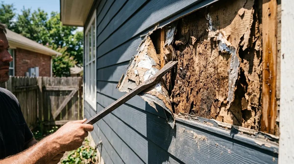 The 'Cardboard Wall' Crisis: What We Keep Finding Hidden Behind 20-Year-Old Austin Siding