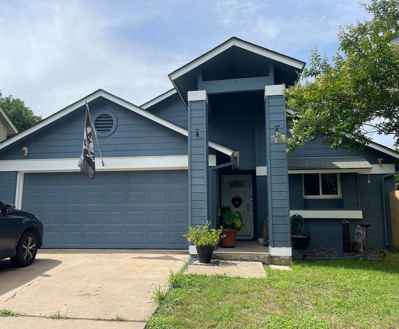 Before: Siding in North Austin, Austin, TX