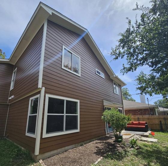 Siding project in Copper Creek, Austin, TX
