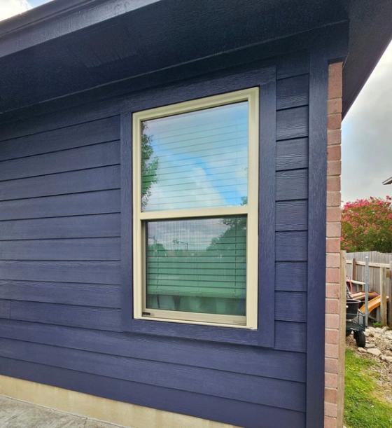 Siding project in Julie's Walk At Katymead, Pflugerville, TX