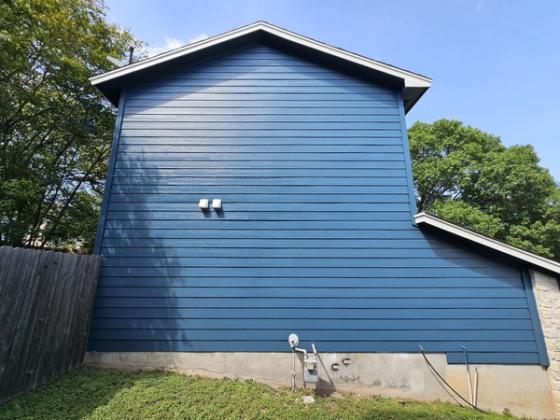 Siding project in North Austin, Austin, TX