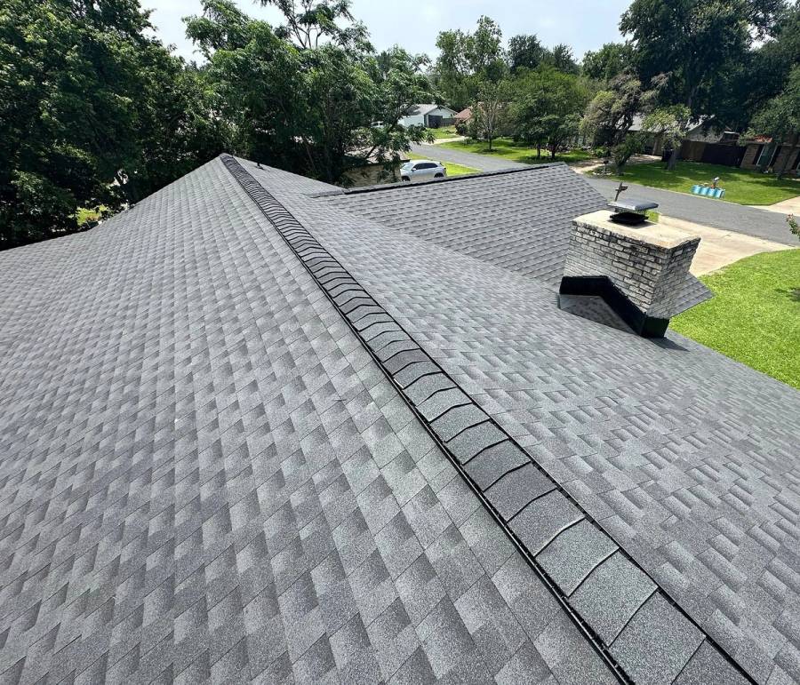 GAF Timberline HDZ shingles on our Milwood, Austin job