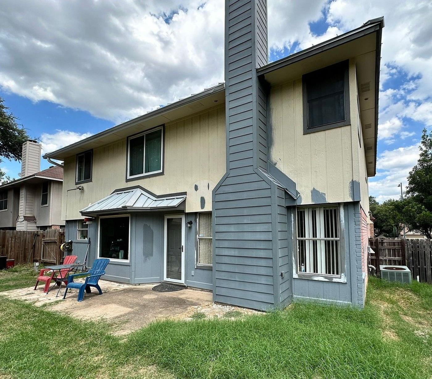 Before: Patio Covers in Legend Oaks, Austin, TX