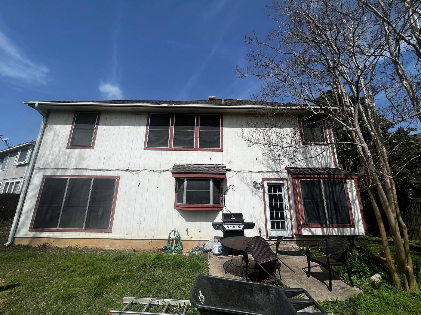 Before: Siding in South Austin, Austin, TX