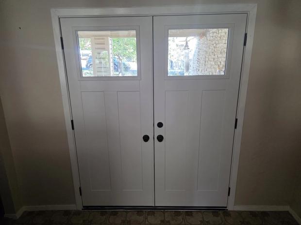 Provia Entry Doors With Grids detail — Heritage Hills, Austin (photo 2)