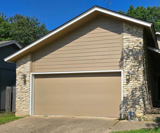 Siding project in Great Hills, Austin, TX