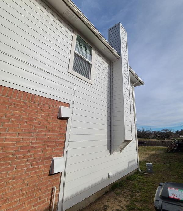 Siding project photo 2 of 5 — Chandler Creek, Round Rock, TX