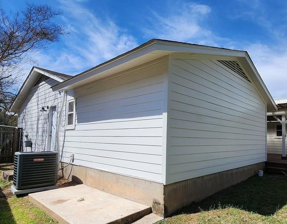 Siding project in Village At Anderson Mill, Austin, TX