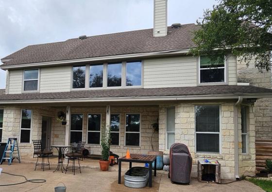 Siding project in Driftwood, Austin, TX