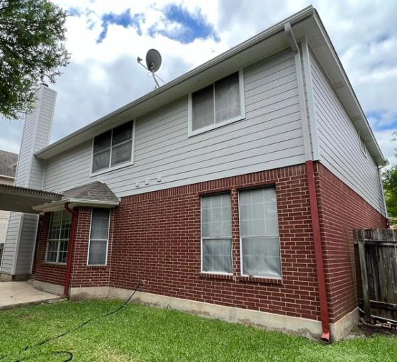 Siding project in Maple Run, Austin, TX
