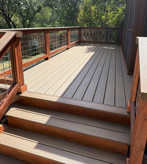 Decking project photo 1 of 8 — Flintrock Falls, Lakeway, TX