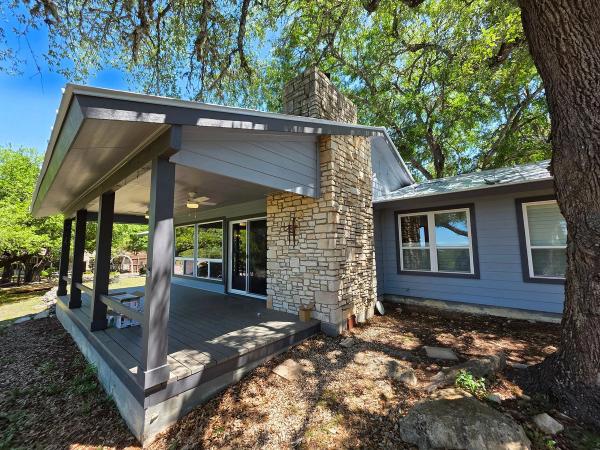 Siding project photo 4 of 8 — Hill Country Trail, Wimberley, TX