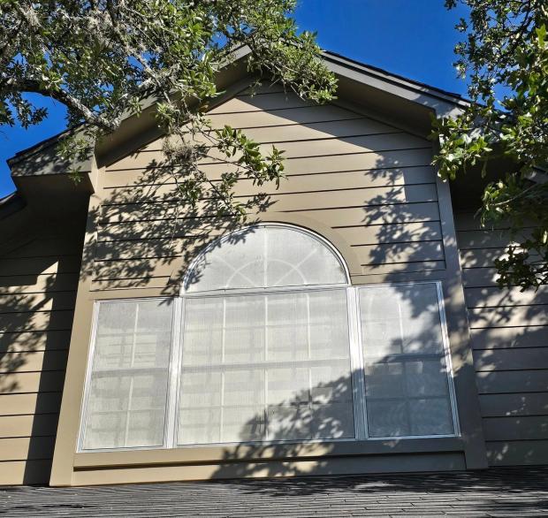 James Hardie 8.25" Smooth Siding detail — Village At Western Oaks, Austin (photo 2)