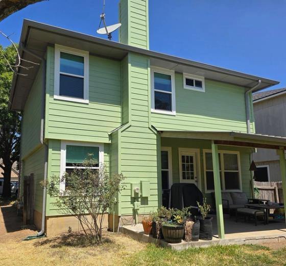 Siding project in Greenslopes at Lake Creek, Round Rock, TX