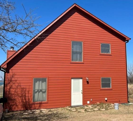 Siding project in Black Rock, Buchanan Dam, TX