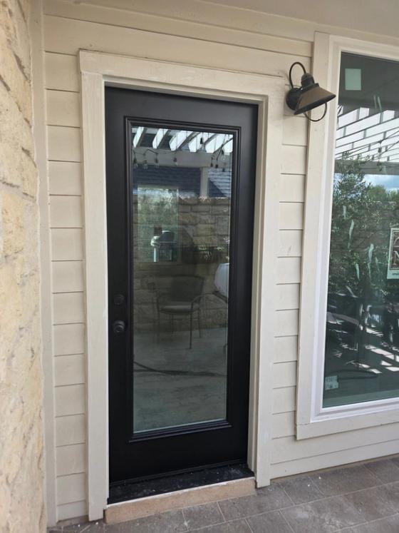 Doors project in Davenport Ranch, Austin, TX
