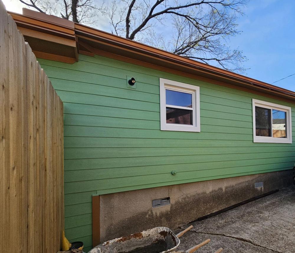 James Hardie JH 8.25" Select Cedar Mill detail — MLK-183, Austin