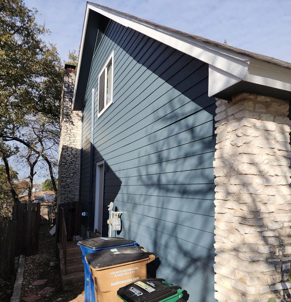 James Hardie 8.25" Select Cedar Mill detail — Dittmar-Slaughter, Austin