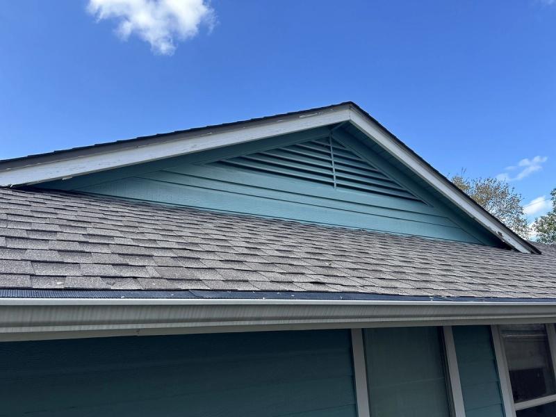 James Hardie Custom Colonial Roughsawn detail — Highland, Austin (photo 2)