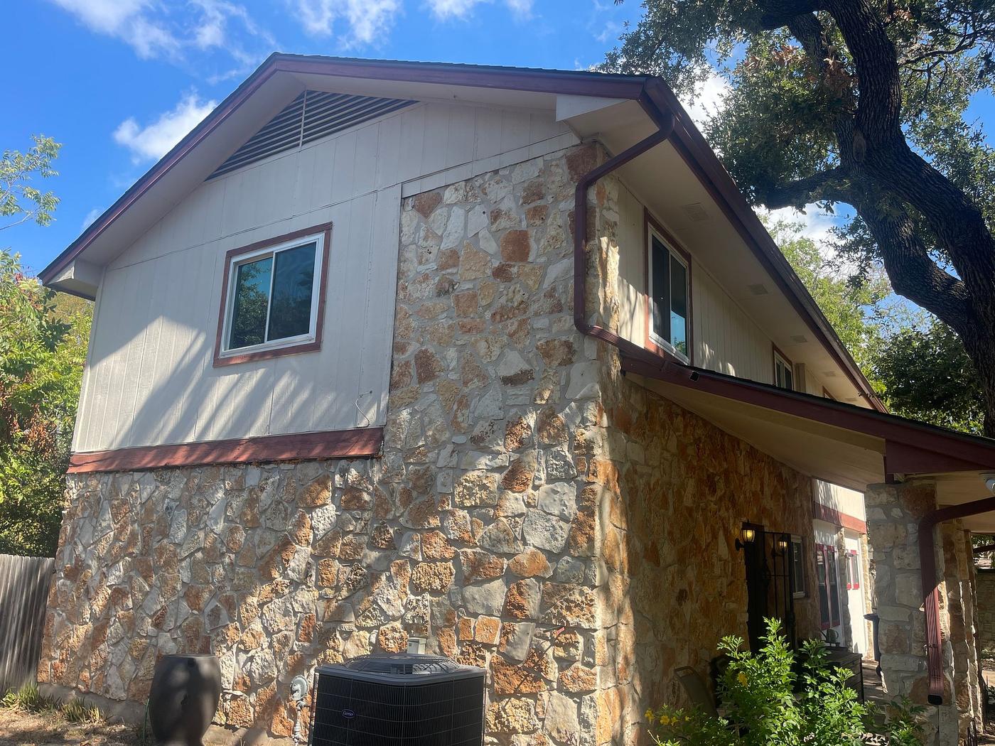 Before: Siding in North Austin, Austin, TX