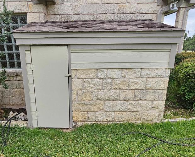 James Hardie 8.25" Primed Select Cedar Mill detail — Driftwood, Austin (photo 2)