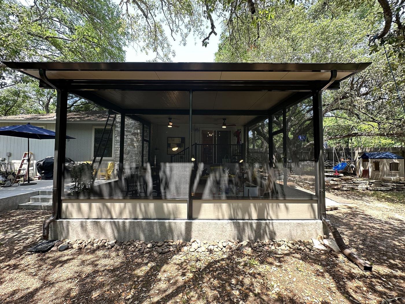 After: Patio Covers in Barton Creek, Austin, TX by Austin Pro