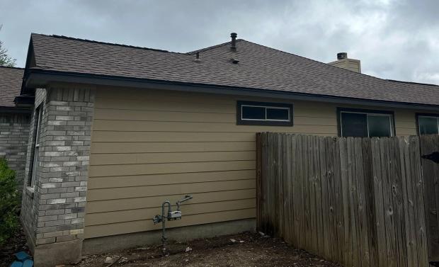 Siding project photo 6 of 8 — Ashford Park, Buda, TX