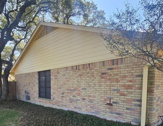 Siding project in Mesa Park, Austin, TX