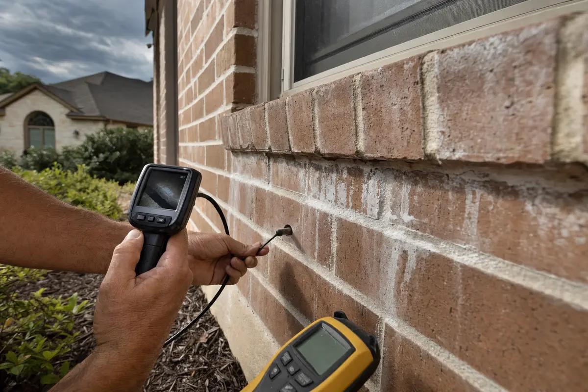 Is Your Austin Brick House Quietly Leaking Water Behind the Walls After Every Storm?