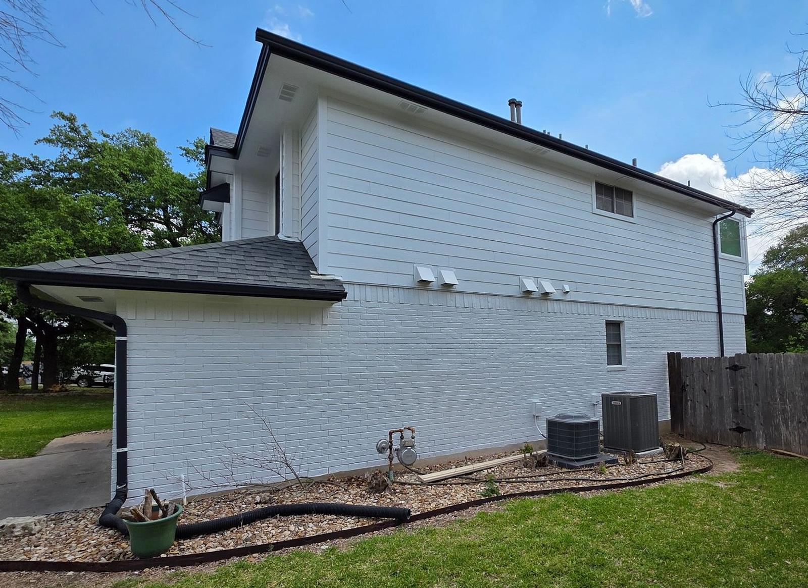 James Hardie Siding & Exterior Painting in Woods Of Brushy Creek, Austin — completed project by Austin Pro