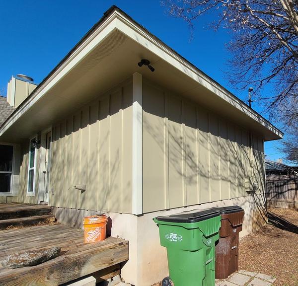 Siding project photo 1 of 4 — West Creek, Round Rock, TX