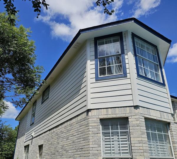 Siding project photo 1 of 2 — Cripple Creek, Cedar Park, TX
